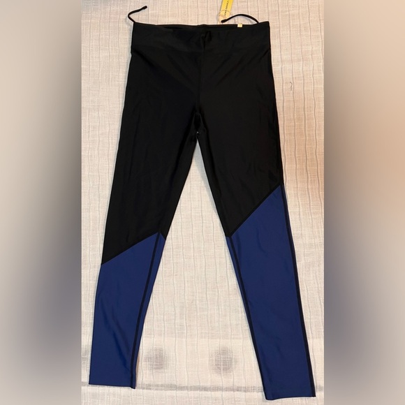 Summersalt Women's sz Small High Waisted Leggings Blue Swirl NEW NWT - Picture 1 of 10